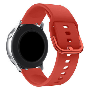 Silikonový řemínek pro chytré hodinky Samsung Galaxy Watch 4 Classic 46 mm - červený