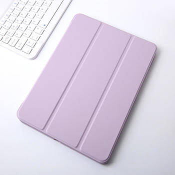 2v1 Smart flip cover + zadní silikonový ochranný obal s držákem na pero pro Honor Pad X9 - tmavě modrý