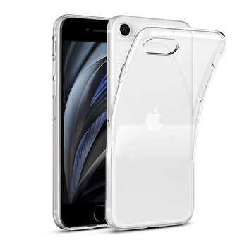 Silikonový obal pro Apple iPhone 8 - průhledný