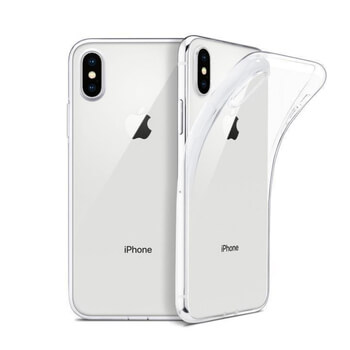 Silikonový obal pro Apple iPhone XS Max - průhledný