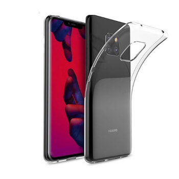 Silikonový obal pro Huawei Mate 20 Pro - průhledný