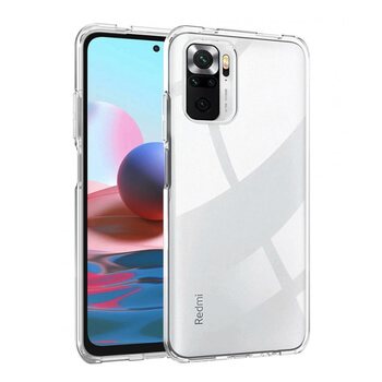 Silikonový obal pro Xiaomi Redmi Note 10 - průhledný