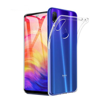 Silikonový obal pro Xiaomi Redmi Note 7 - průhledný