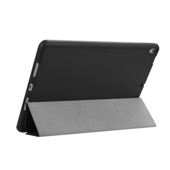 Koženkové smart flip pouzdro pro Apple iPad 10.2" 2021 (9. generace) - černý