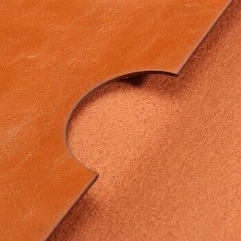 Ochranný kožený obal pro Apple MacBook Pro 14" (2023, M3 Pro, M3 ) - hnědý