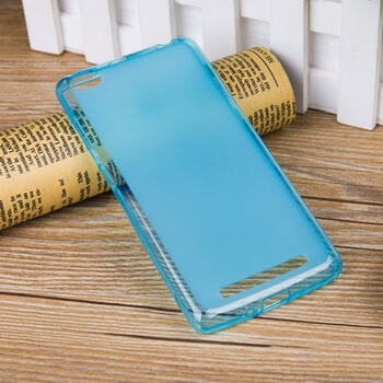 Silikonový mléčný ochranný obal pro Xiaomi Redmi 3 - modrý