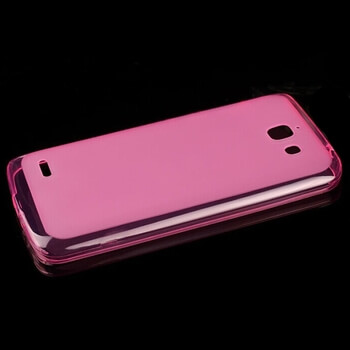 Silikonový mléčný ochranný obal pro Huawei G750 - růžový