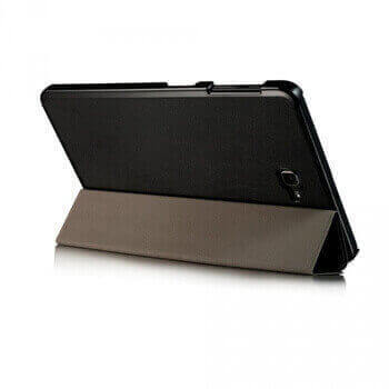 2v1 Smart flip cover + zadní plastový ochranný kryt pro Samsung Galaxy Tab S9 FE - černý
