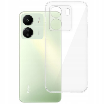 Silikonový obal pro Xiaomi Redmi 13C 4G - průhledný