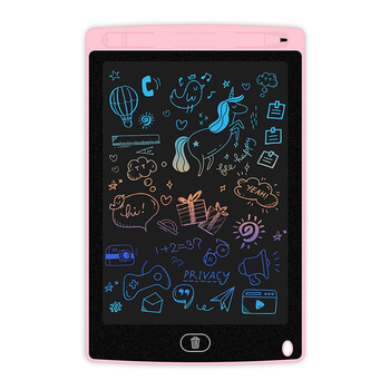 Kreslící LCD tabulka 12" - světle růžová
