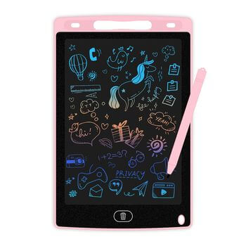 Kreslící LCD tabulka 12" - světle růžová