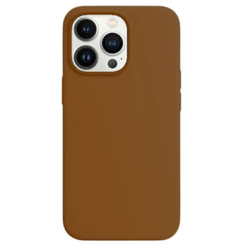 Magnetic Leather MagSafe kožený kryt pro Apple iPhone 12 mini - hnědý