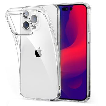 Silikonový obal pro Apple iPhone 16 - průhledný