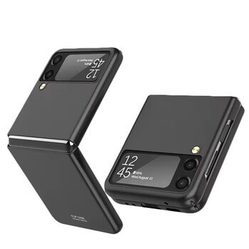 Plastový kryt pro Samsung Galaxy Z Flip4 5G F721B - černé