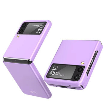 Plastový kryt pro Samsung Galaxy Z Flip4 5G F721B - světle fialové