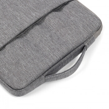 Ochranné pouzdro s kapsou pro Apple MacBook Air 13,6" (2024, M3) - šedé