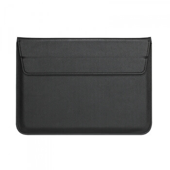 2v1 Pouzdro s magnetem a stojánkem z ekokůže pro Apple MacBook Air 13,6" (2024, M3) - černé