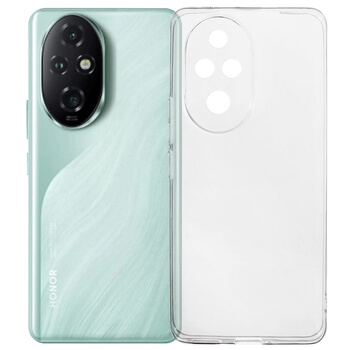 Silikonový obal pro Honor 200 Pro 5G - průhledný