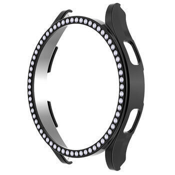 Luxusní ochranný kryt se sklem pro Samsung Galaxy Watch 7 40 mm - černý