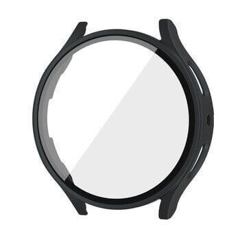 Ochranný kryt se sklem pro Samsung Galaxy Watch 7 40 mm - černý