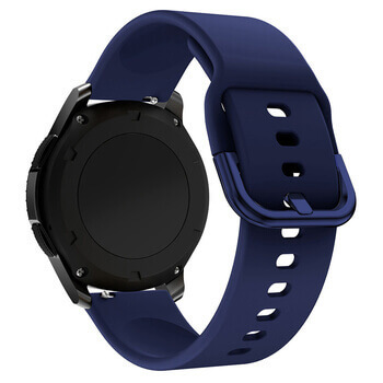 Silikonový řemínek pro chytré hodinky Samsung Galaxy Watch 7 40 mm - tmavě modrý