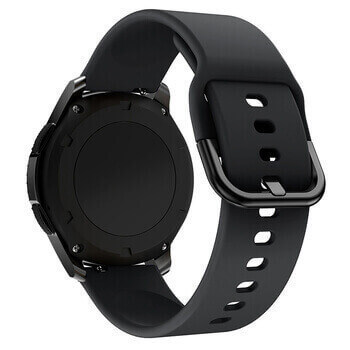 Silikonový řemínek pro chytré hodinky Samsung Galaxy Watch 7 40 mm - černý