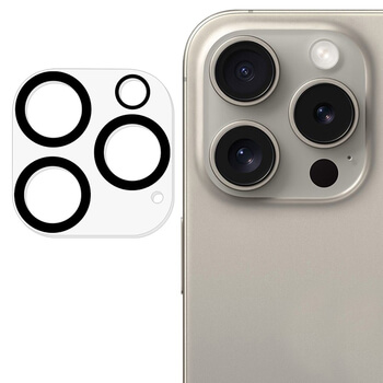 3x Ochranné sklo pro objektiv fotoaparátu a kamery pro Apple iPhone 16 Pro - 2+1 zdarma
