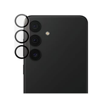 3x Ochranné sklo na čočku fotoaparátu a kamery pro Samsung Galaxy S25 - 2+1 zdarma