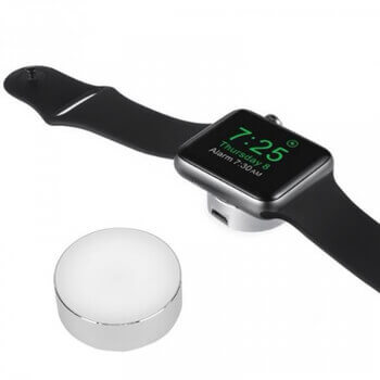 Magnetická bezdrátová nabíječka pro Apple Watch bílá