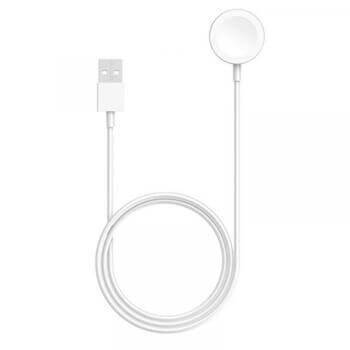 Magnetická bezdrátová nabíječka pro Apple Watch bílá
