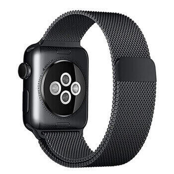 Elegantní kovový pásek pro chytré hodinky Apple Watch SE 44 mm (2024) - stříbrný
