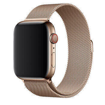 Elegantní kovový pásek pro chytré hodinky Apple Watch SE 44 mm (2024) - stříbrný