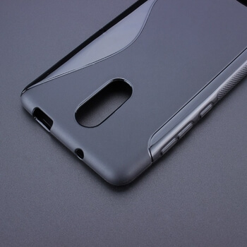 Silikonový ochranný obal S-line pro Xiaomi Redmi Note 3 - černý