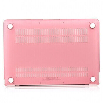 Plastový ochranný obal pro Apple MacBook Pro 16" (2026,M5 Pro, M5 Max) - světle růžový