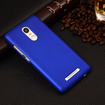 Plastový obal pro Xiaomi Redmi Note 3 - tmavě modrý