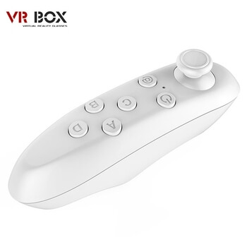 2v1 3D Brýle pro virtuální realitu VR BOX2 s ovladačem bílé