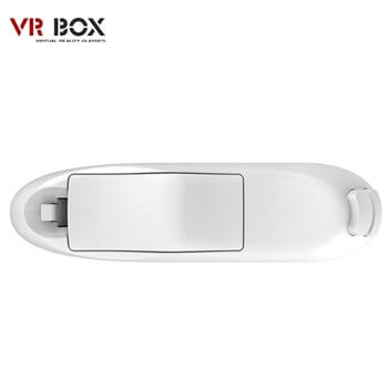 2v1 3D Brýle pro virtuální realitu VR BOX2 s ovladačem bílé