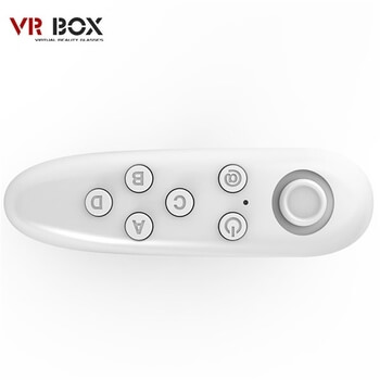 2v1 3D Brýle pro virtuální realitu VR BOX2 s ovladačem bílé