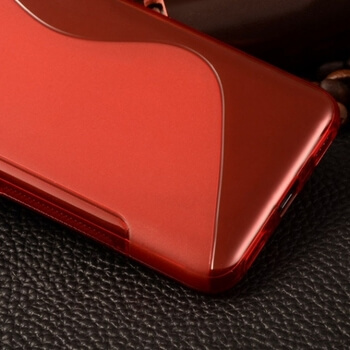 Silikonový ochranný obal S-line pro Huawei Y6 II - červený
