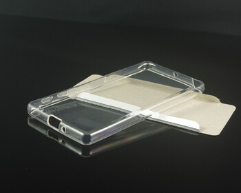 Silikonový obal pro Sony Xperia X Single SIM F5121 - průhledný