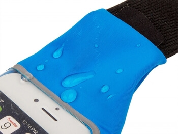 Sportovní pouzdro a ochranný obal na telefon kolem pasu WAIST CASE - bílé