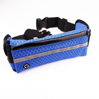 Sportovní pouzdro a ledvinka WAIST CASE - modré