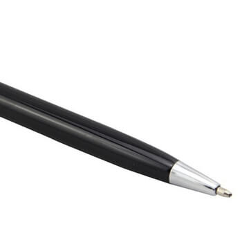 2v1 Dotykové pero Stylus s propiskou - černé