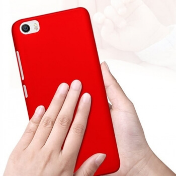 Plastový obal pro Xiaomi Mi5 - červený