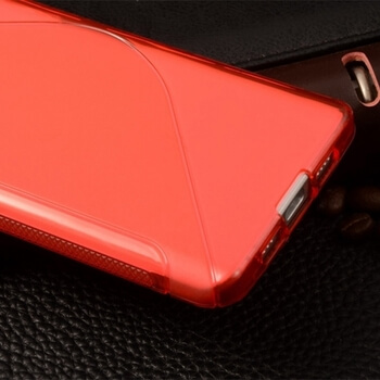 Silikonový ochranný obal S-line pro Xiaomi Mi5 - červený