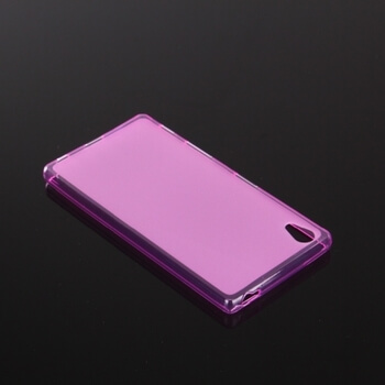Silikonový mléčný ochranný obal pro Sony Xperia Z5 - růžový