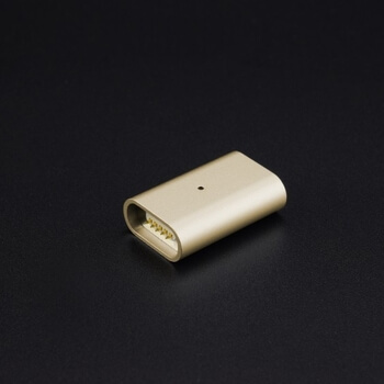 Magnetická nabíjecí redukce Lightning pro Apple iPhone, iPod, iPad zlatá
