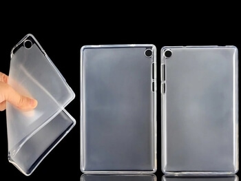 Ultratenký silikonový obal pro Lenovo Tab3 7 Essential 710 - průhledný