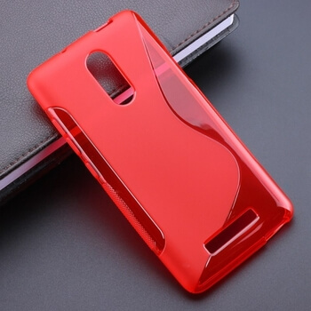 Silikonový ochranný obal S-line pro Xiaomi Redmi Note 3 Pro - červený