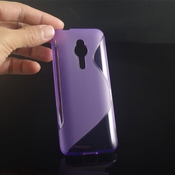 Silikonový ochranný obal S-line pro Nokia 230 - fialový